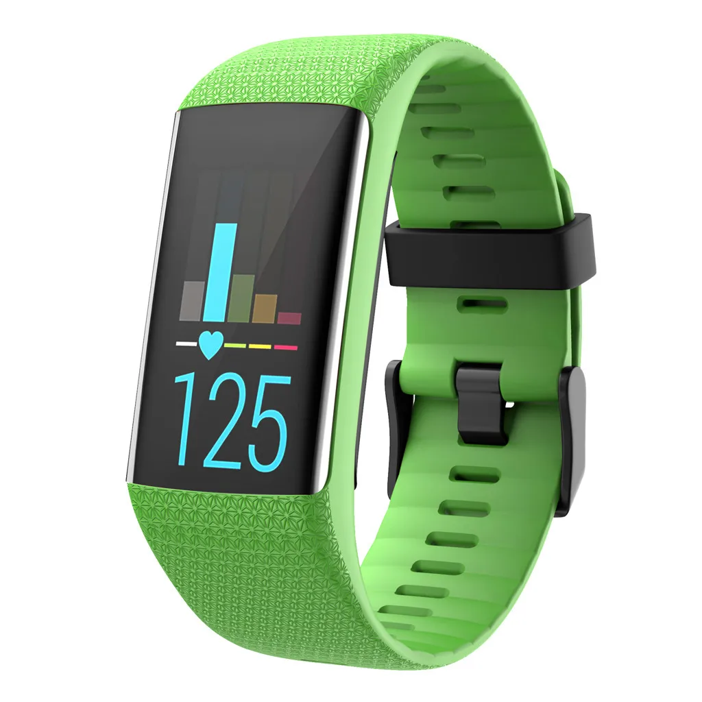 Модный спортивный силиконовый браслет Смарт-часы ремешок на запястье для Polar A370