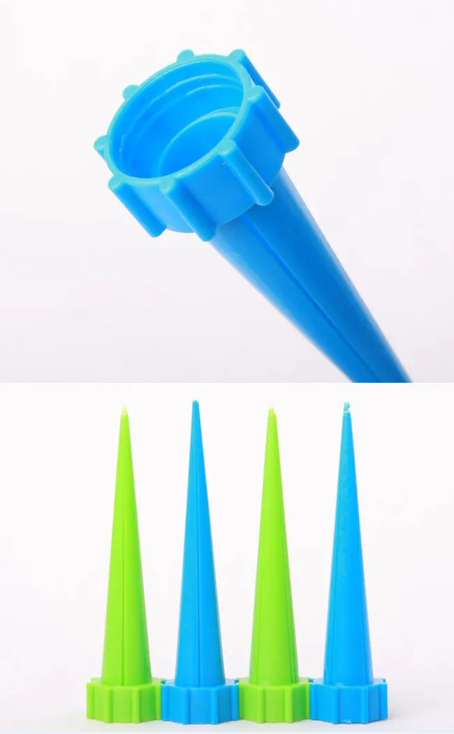 12pcs automatic waterer DIY dripper taper watering plants indoor spike drip irrigation | Дом и сад