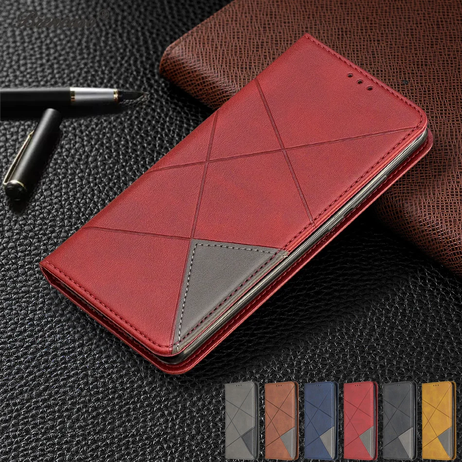 Магнитный Флип кошелек чехлы для Samsung Galaxy Note 10 Pro A10E A20E A10S A10 A20 A30 A40 A50 A70 S9 S10 S10E S20