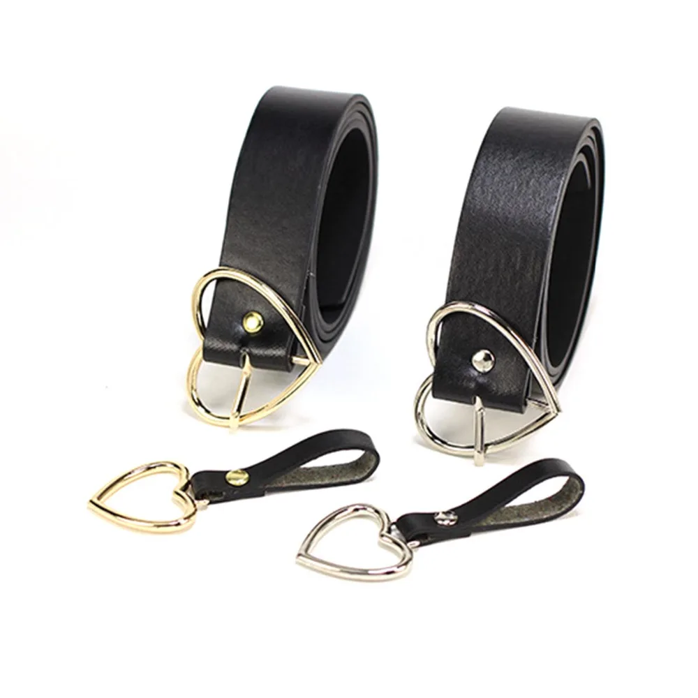 Модные ремни из искусственной кожи для женщин металлический корсет с пряжкой в