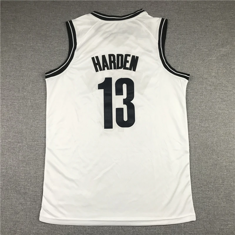 

Mens American Basketball Jerseys Clothes European Size James Harden #13 T Shirts Cotton Tops Cool Tops Clothes Brooklyn Nets