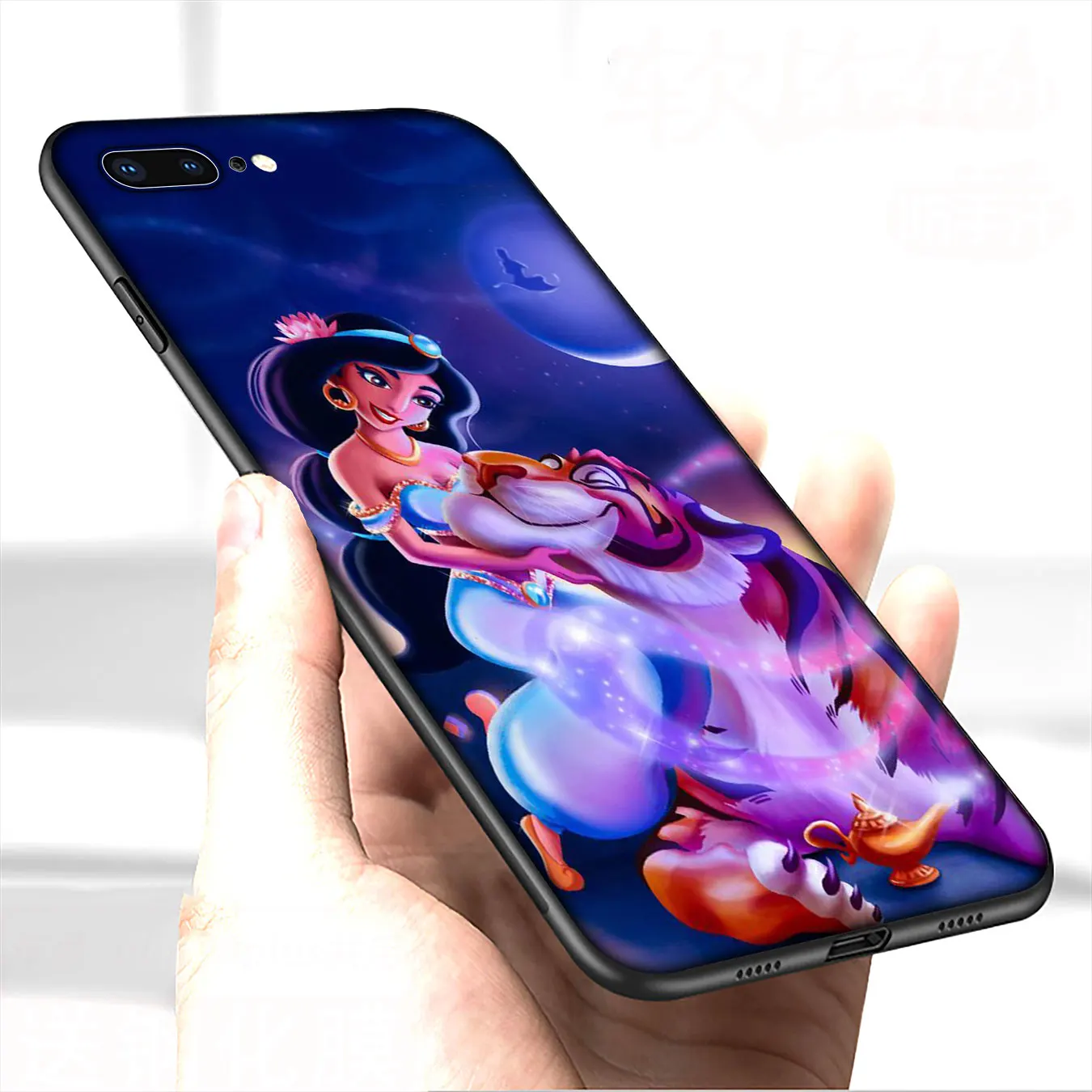 IYICAO Aladdin 2019 Anime Soft Silicone Phone Case for iPhone 12 Mini XR X XS 11 Pro Max 5 5S SE 6 6S 7 8 Plus Black TPU Cover | Мобильные