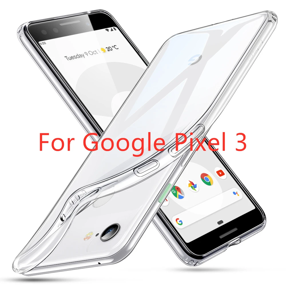 For Google Pixel 3 ESR Прозрачный чехол для Google Pixel 3 3a 4 XL прозрачный мягкий ТПУ ультра легкий бампер чехол для Google Pixel 3XL 3a XL 4XL - Цвет: For Google Pixel 3