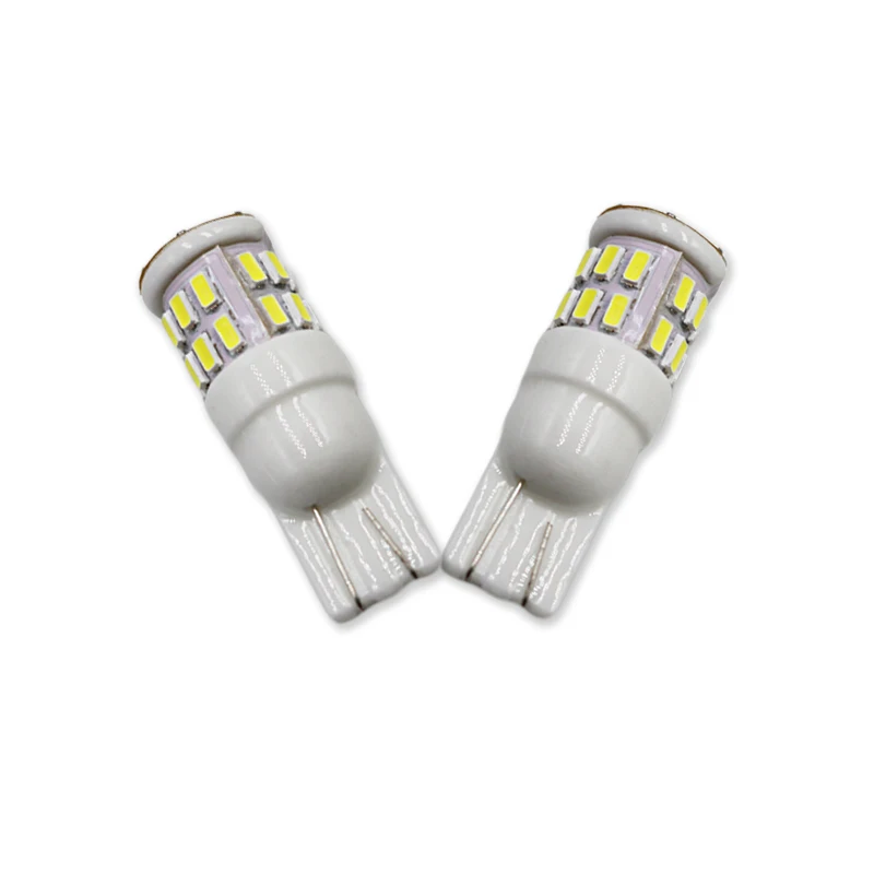 2 шт. Автомобильные светодиодные лампы W5W 30 SMD 3014|Сигнальная лампа| |