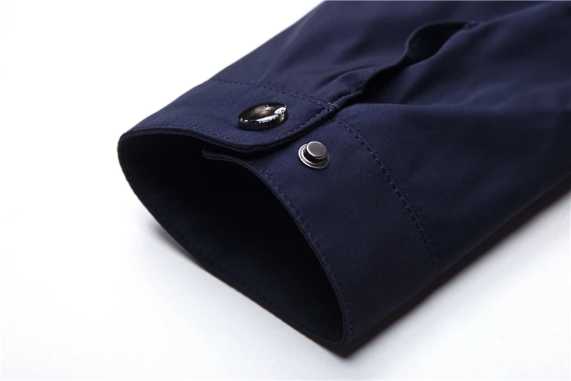 

New Arrival Top Quality Men's Jackets 2020 Spring Autumn Thin Windbreaker Jackets Fashion Turn Down Collar Business Casual Coat