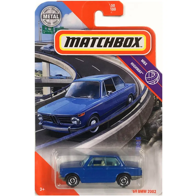 2020 Matchbox Cars 1:64 Car 69 BMW 2002 Metal Diecast Alloy Model Toy Vehicles |