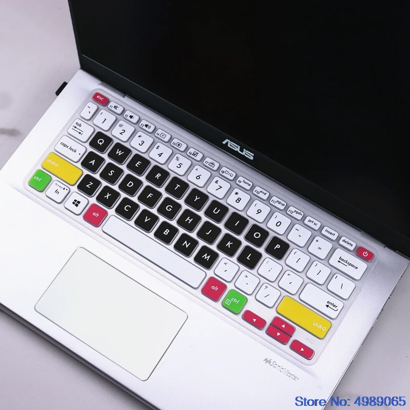 Силиконовый чехол для клавиатуры ASUS VivoBook 14 R424DA R424FL R424FA X409UB X412FL x412fa R424 DA FL FA дюймов |