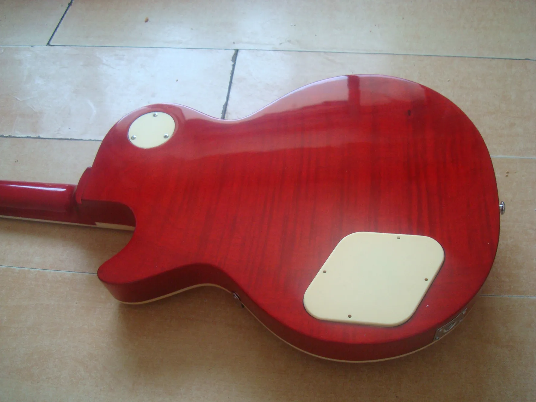 Новая стандартная лимонная ГИТАРА LP CS cherry sunburst MAPLE top hony burst корпус из красного