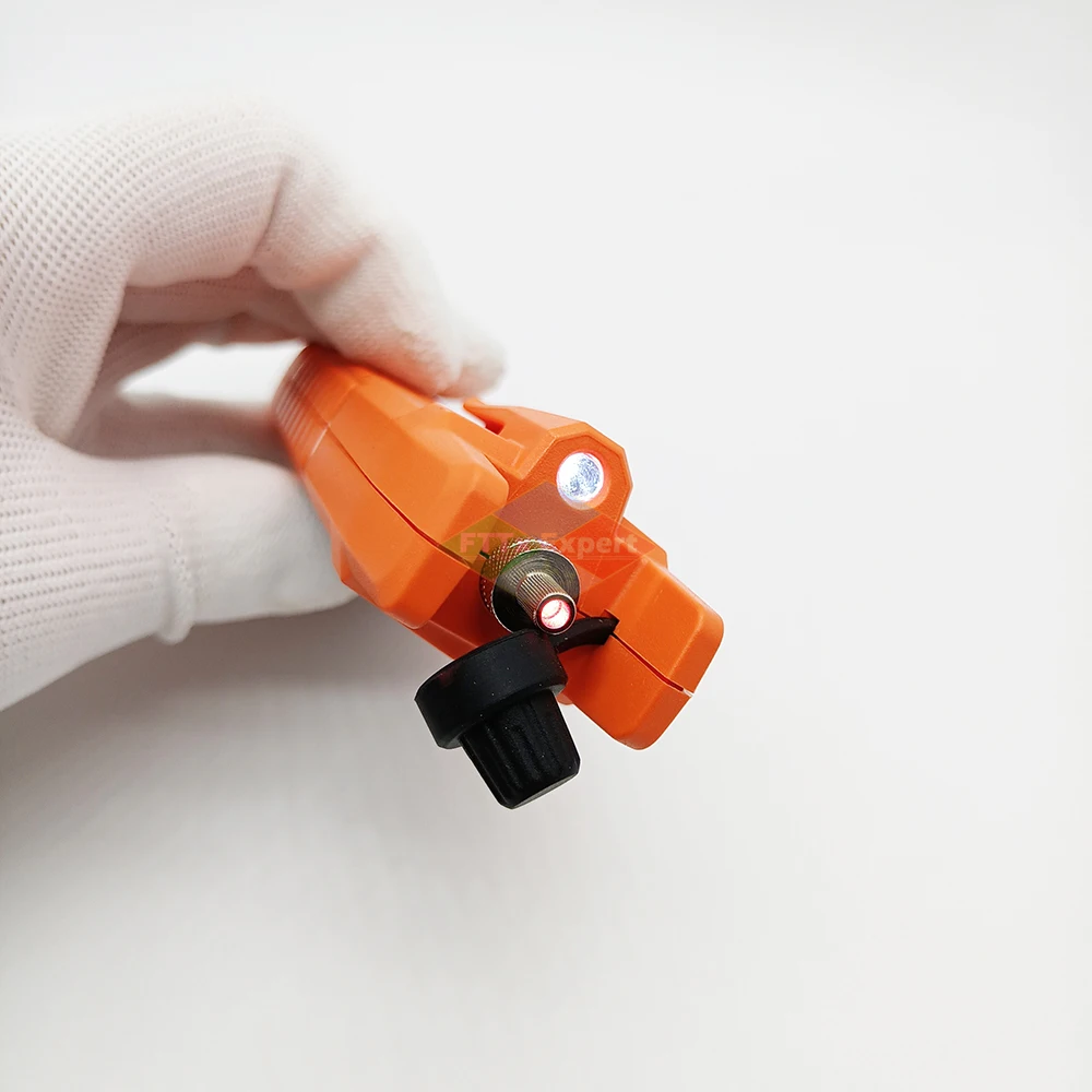 Komshine – miniature optical fiber power meter kpm-11m, 2 pieces / set, unique design, komshine kfl-11m, 10MW, VFL visual fault