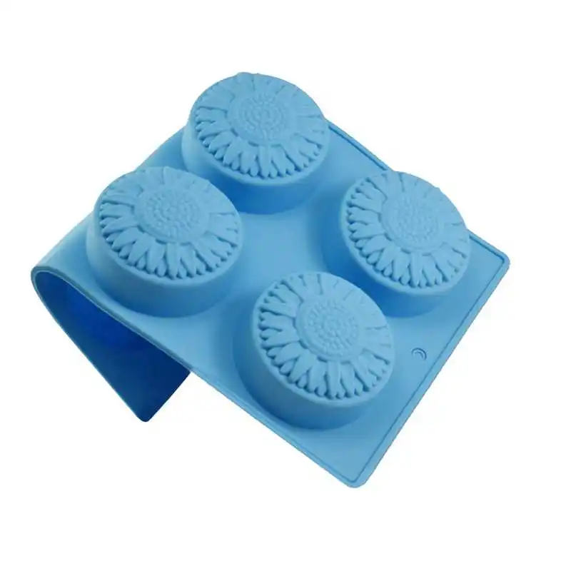 

6 Holes Soap Making Supplies Daisy Flower DIY Handmade Soap Silicone Mold Soap Stome Mold Fondant Tools Cake Decors Candle Mold