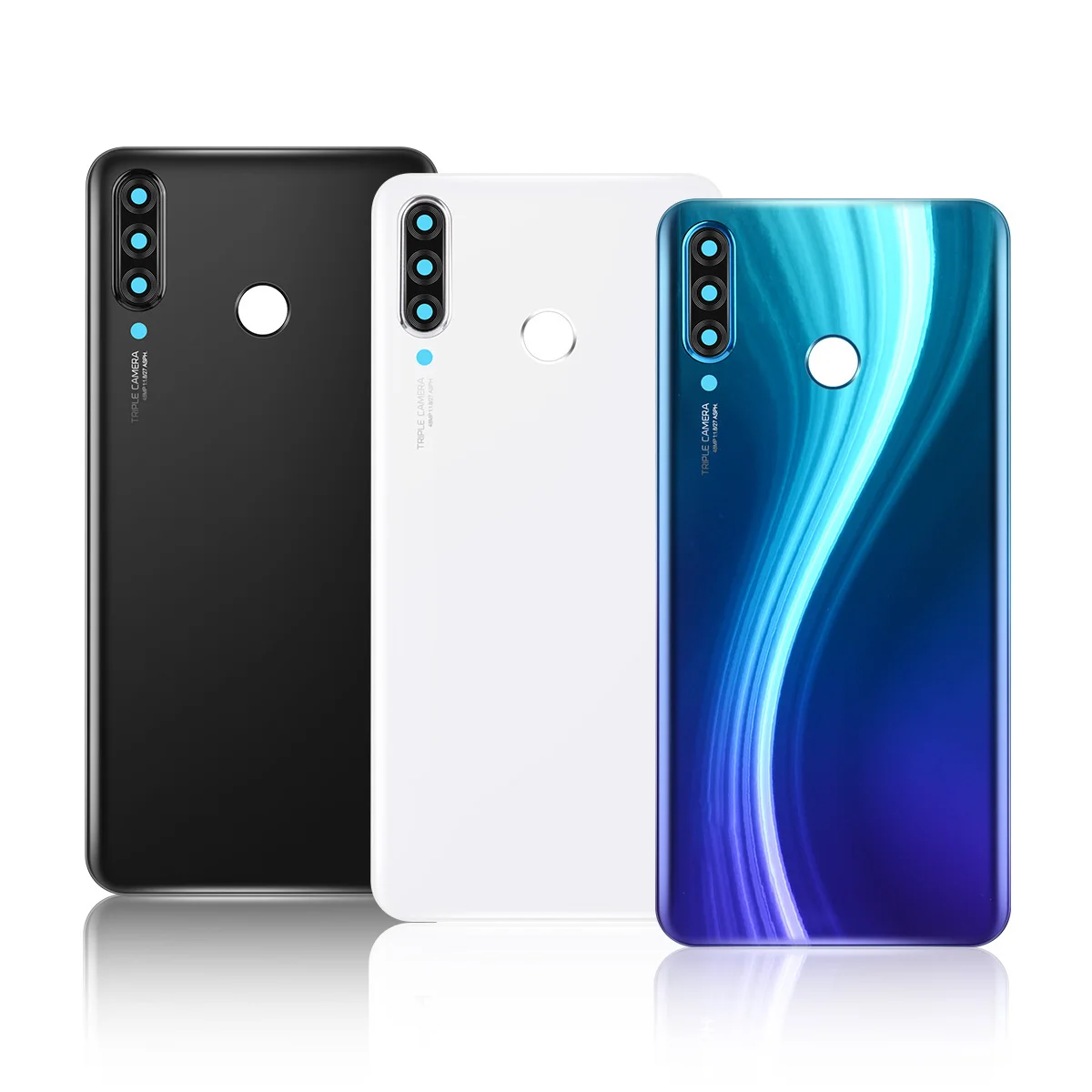 Для huawei Стекло Телефон задняя Батарея дверные замки для P30 Lite P30lite Корпус крышка