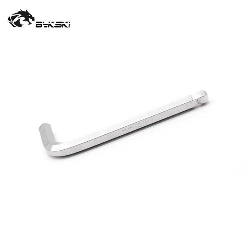 

Bykski 8MM Hex Wrench use for fixed Computer Accerssories Fitting Water Cooling System Short Ball Head CR-V Metal Tool