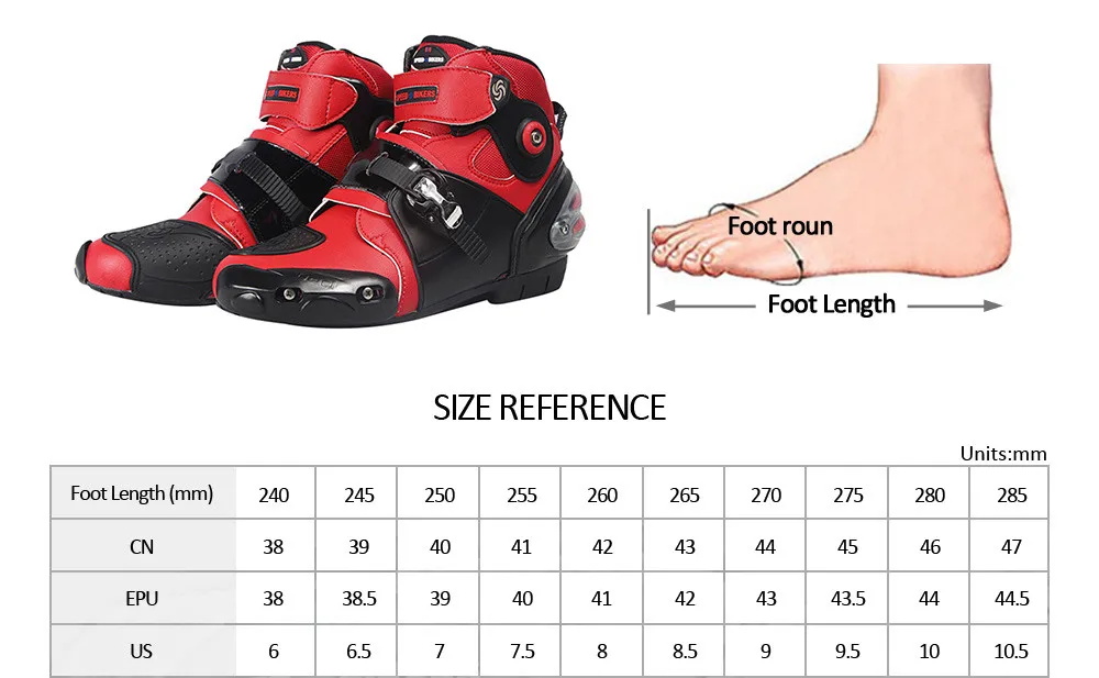 Ботинки в байкерском стиле Водонепроницаемая Обувь для мотокросса обувь мужчин