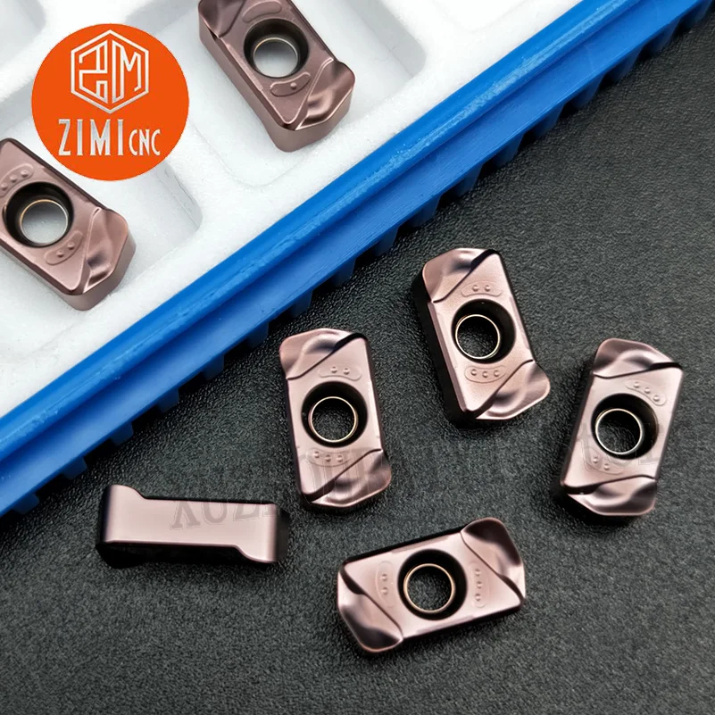 

LNMU0303ZER-MJ fast feed rough milling blade stainless steel processing double-sided four-angle milling machine appliances