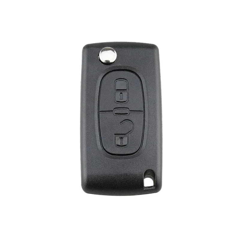 

20PCS Remote Car Key Shell 2 Button Flip Folding Flip Folding Key Case Protector For Peugeot Partner Citroen