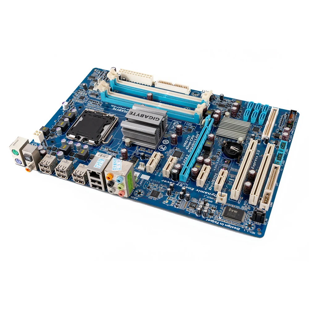 Материнская плата Gigabyte GA-EP43T-S3L EP43T-S3L P43 Socket LGA 775 DDR3 16GB ATX