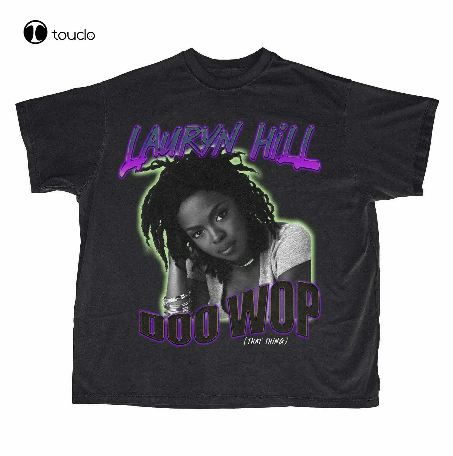

Винтажная Футболка Lauryn Hill, забавная женская черная футболка из 100% хлопка, модная забавная Новинка