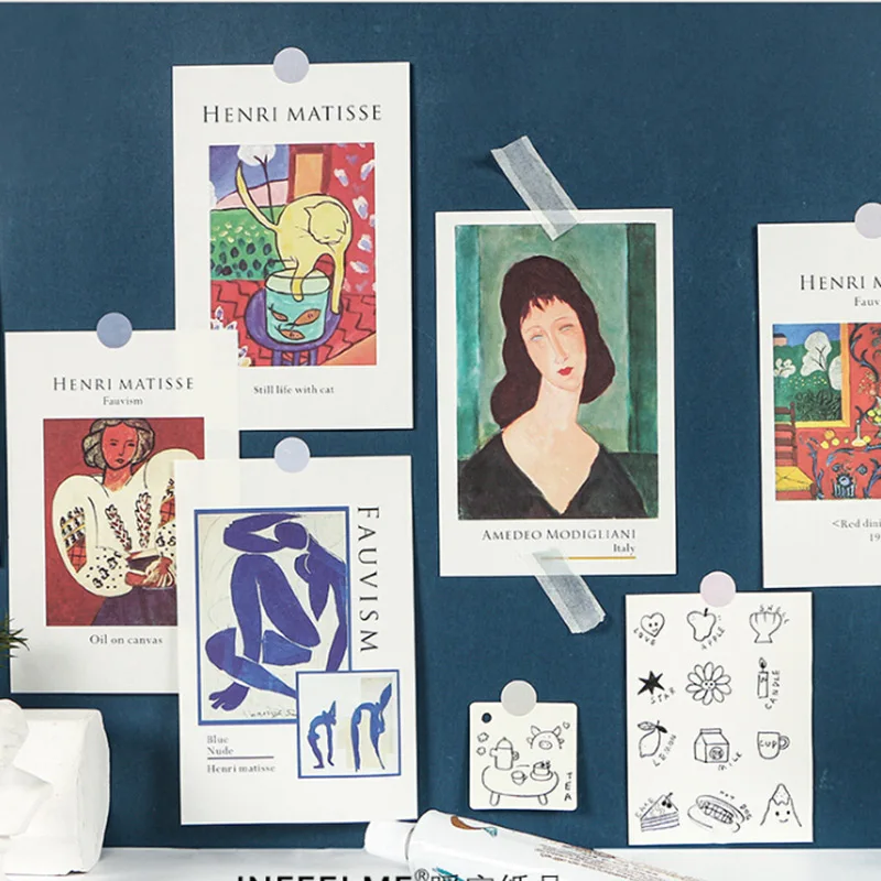 Г н Бумага 30 шт./упак. 3 вида конструкций в прямом эфире изысканный жизнь Ins