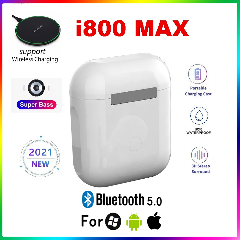 

Original i800 MAX 1:1 GPS Rename Wireless Bluetooth Headsets PK i1000 i2000MAX i7 i11 i14 i15 i16 i18 i30 i10 i20 i99999PRO