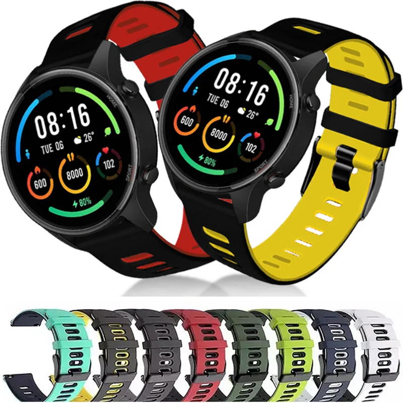 

Ремешок силиконовый для смарт-часов Xiaomi Mi Watch, 22 мм
