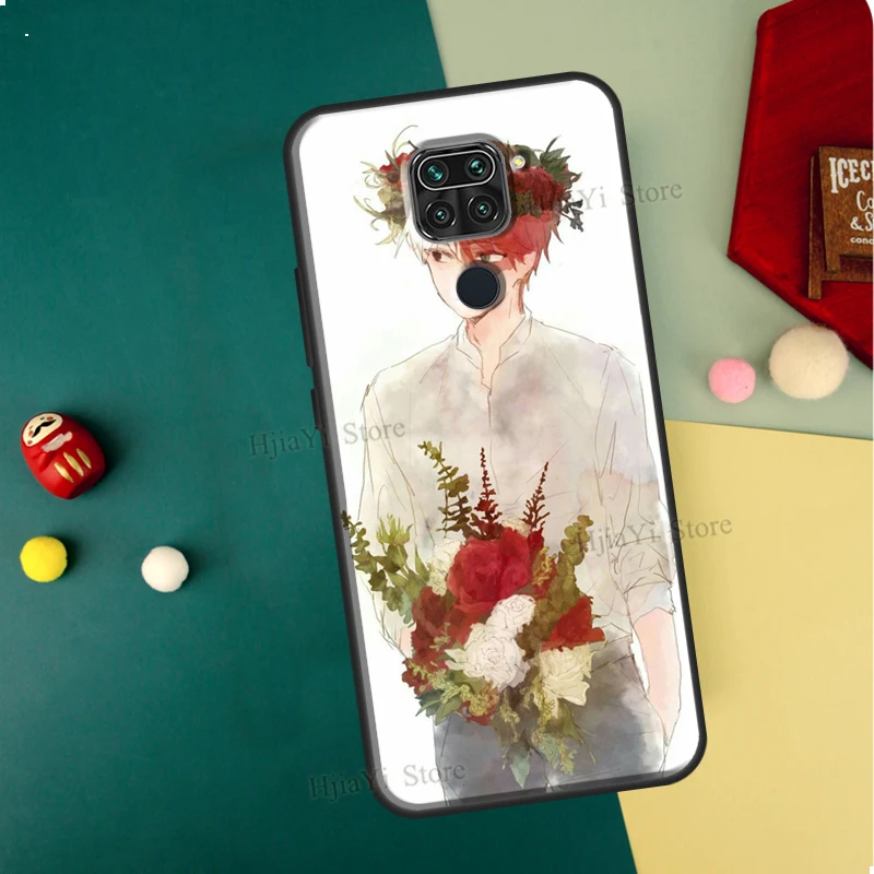 Чехол Boku no My Hero Академия Тодороки для Xiaomi Redmi Note 9 8 10 11 Pro 9S 10S 11S чехол телефона 9A 9C 9T |