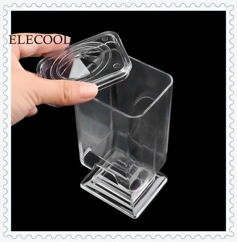 ELECOOL 5 5*6 5*15 см ватный тампон для макияжа пустая коробка снятия ногтевого дизайна