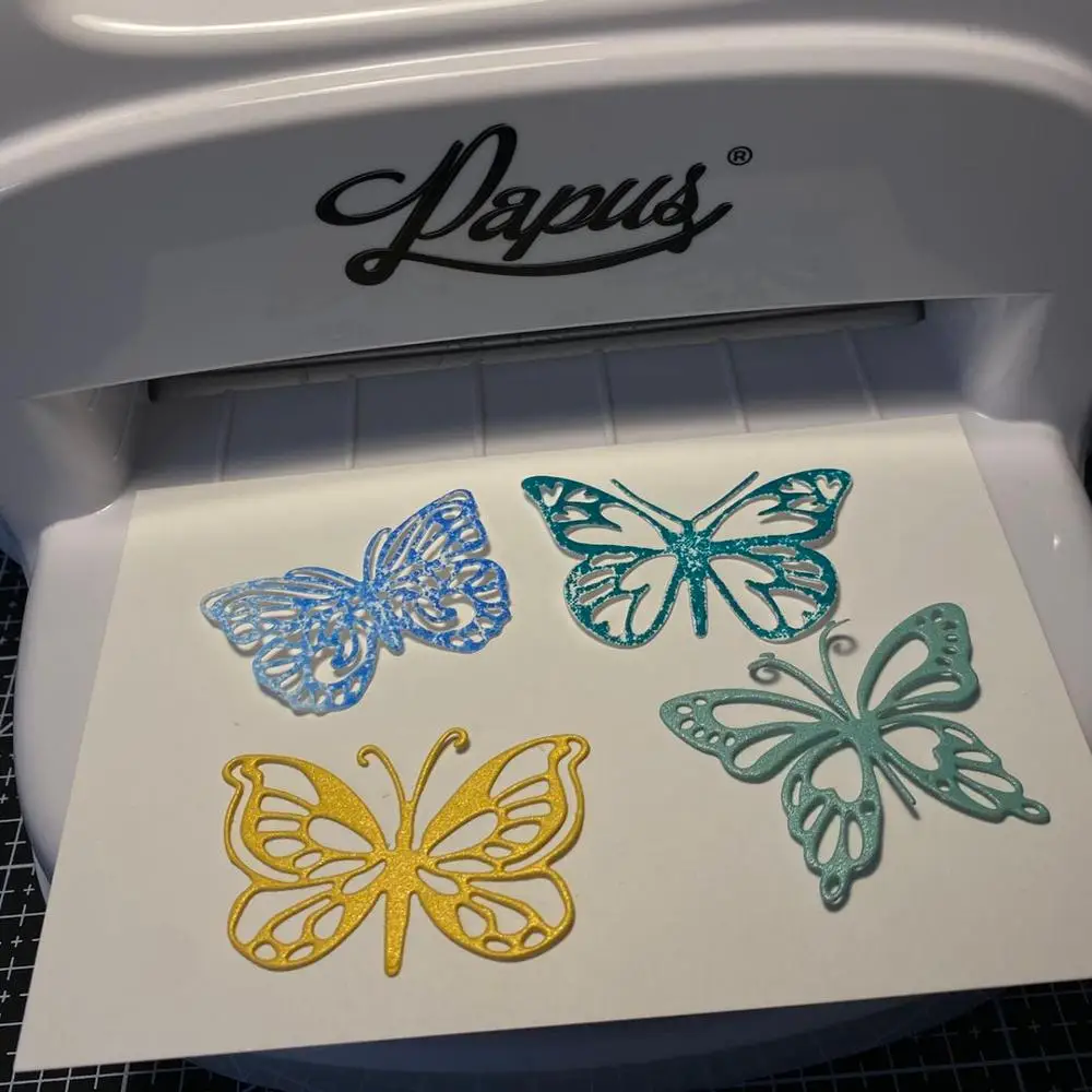 4 шт. металлические штампы в форме бабочек 2020 Сделай Сам штамп для скрапбукинга и