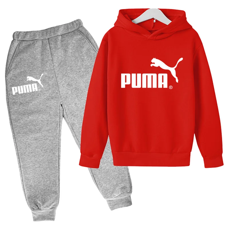 

Baby Clothing Suit Children 4-14 Years Old Boys Sportswear Children's Suit Girls Sportswear Hoodie Top + Pants 2-piece Set