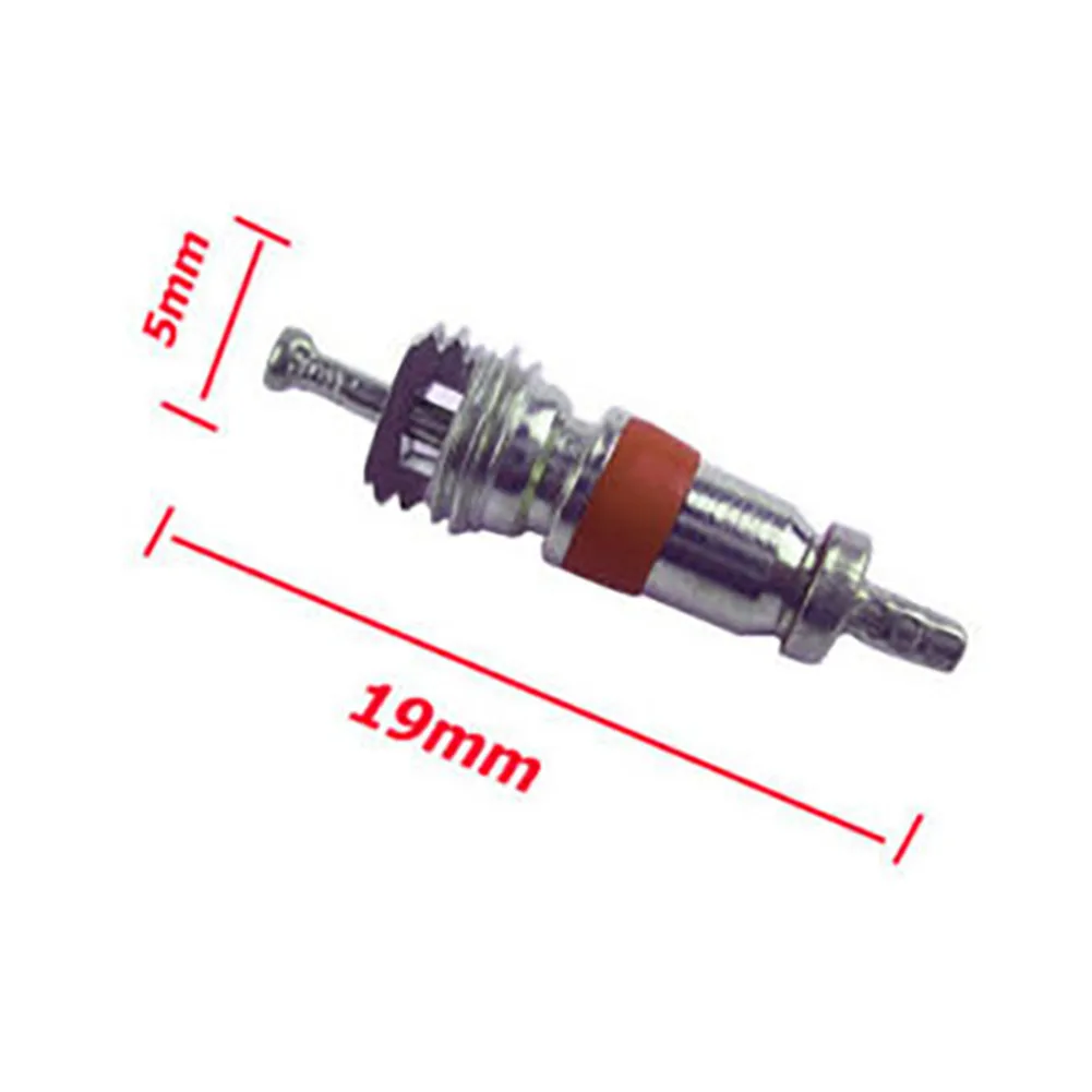 

100Pcs Valve Stem Core Car Copper Remover Replacement Spare Tire Repair