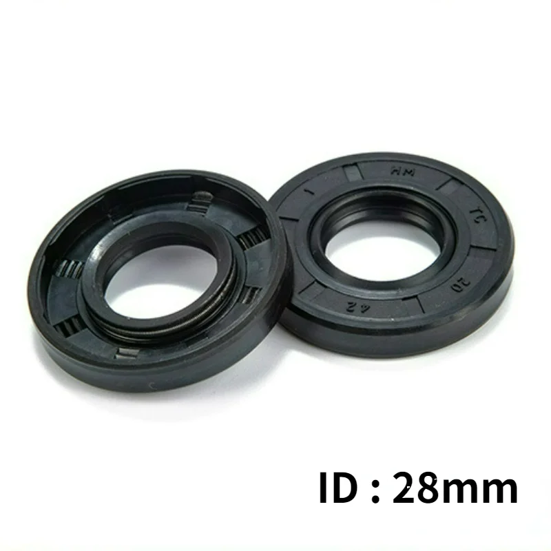 

ID 28mm Nitrile Rubber Shaft Oil Seal TC-28*35/37/38/40/42/45/47/48/49/50/52/55/56/62*4/5/7/8/10/11 /12 Double Lip Oil Seal