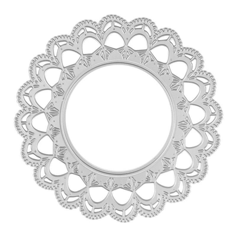 DiyArts кружева круглый круг металла резки штампы кольцо Скрапбукинг высечки для фотоальбома карты Ремесло