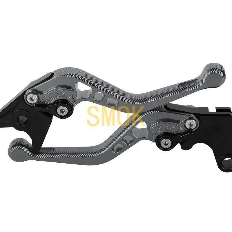 

SMOK 3D Anti-slip Clutch Brake Levers for Kawasaki Z750 (not Z750S model) 07-2012 Z800/E version Adjustable CNC Aluminum Alloy