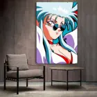 Аниме Рико Tenchi Muyo плакат декоративной живописи холст стены искусство гостиной постеры спальня живопись