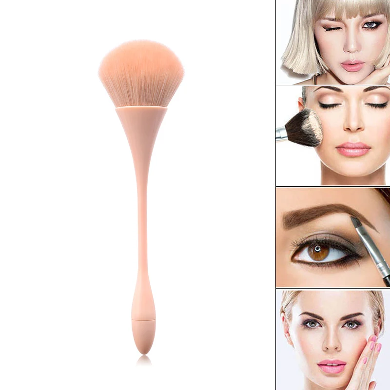 Тонкая мягкая кисточка для макияжа гладкая Красота инструменты Портативный
