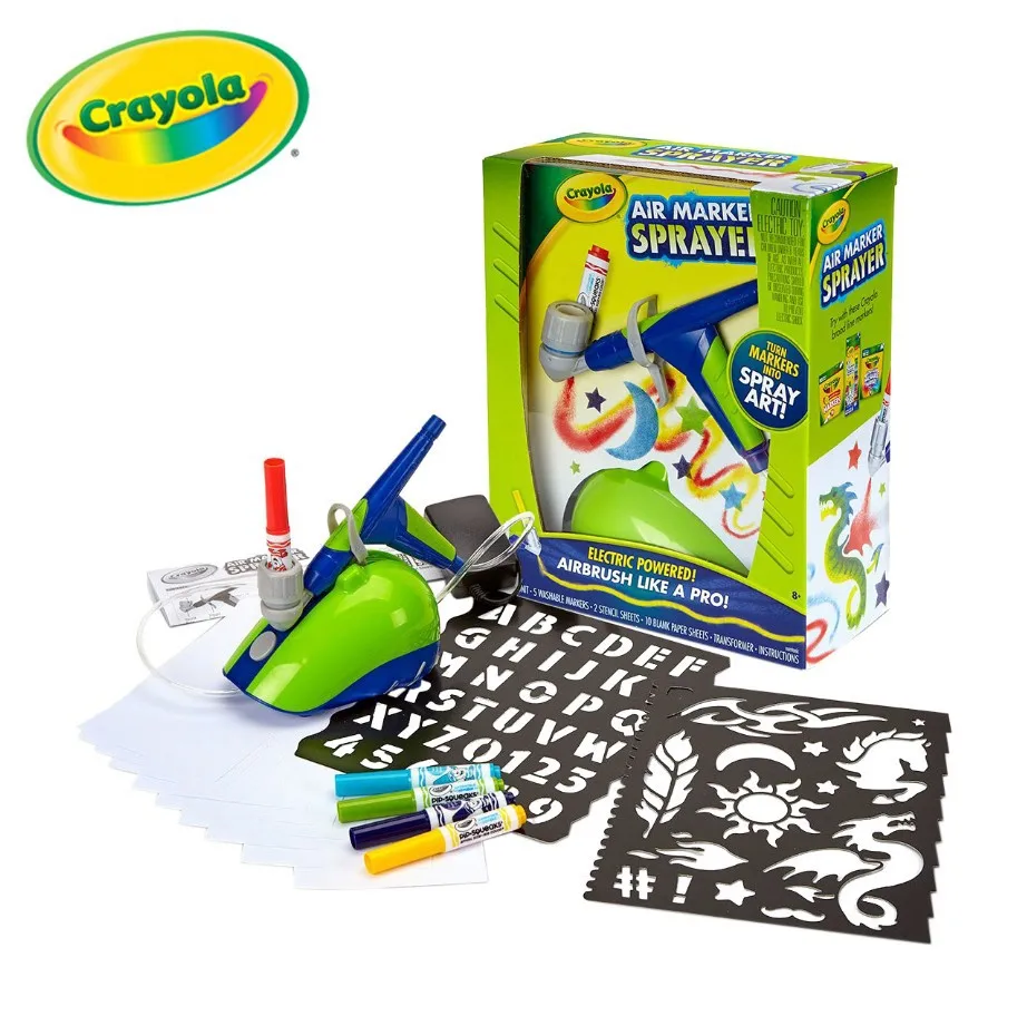 Американская цветная ручка Crayola hui qiang DIY инструмент для рисования 04-6806 креативная игрушка для рисования