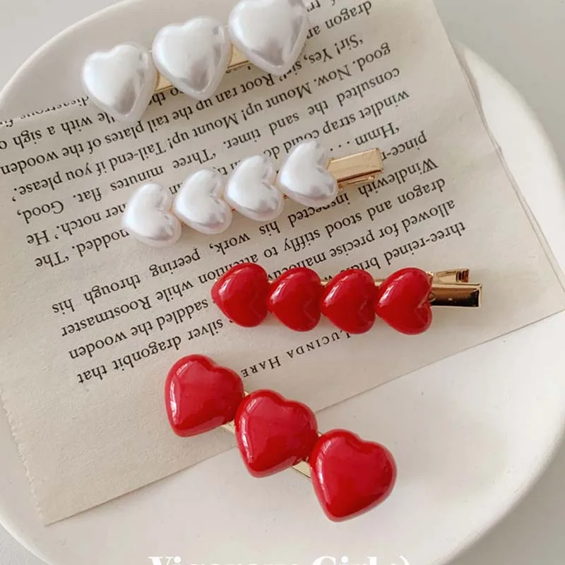 Набор заколок для волос в Корейском стиле Женская милая женская футболка с