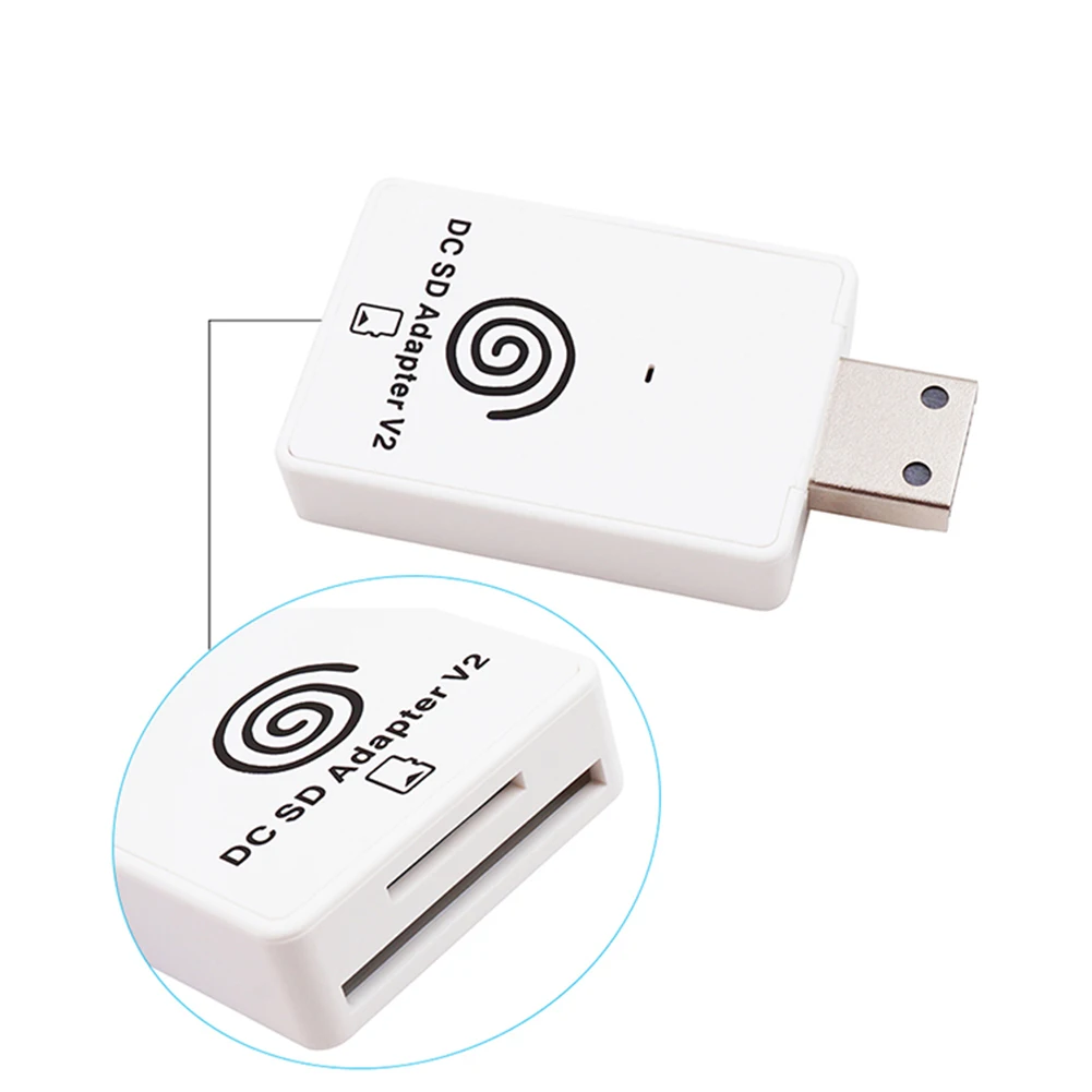 

SD Card Reader Converter for Sega DC Dreamcast TF Card Game Player Adapter+CD with DreamShell Boot Loader Brand New Upgrade