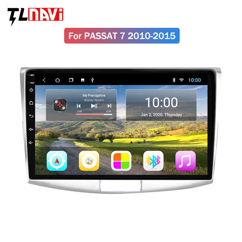 2G ОЗУ 10 1 дюйма Android Автомобильный gps-навигатор для Volkswagen magotan CC passat 7 B7 2012-2018