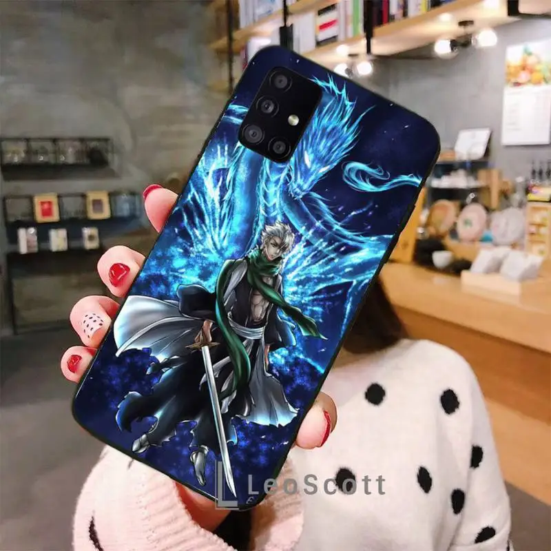 

Anime Bleach Phone Case For Samsung A40 A50 A51 A71 A20E A20S S8 S9 S10 S20 Plus note 20 ultra 4G 5G