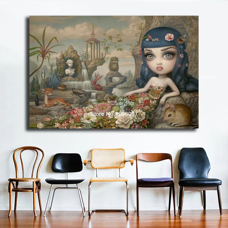 

Full Square/Round Drill 5D DIY Diamond Painting Perryes Daisy By Mark Ryden 3D Embroidery Cross Stitch Mosaic Rhinestone Decor