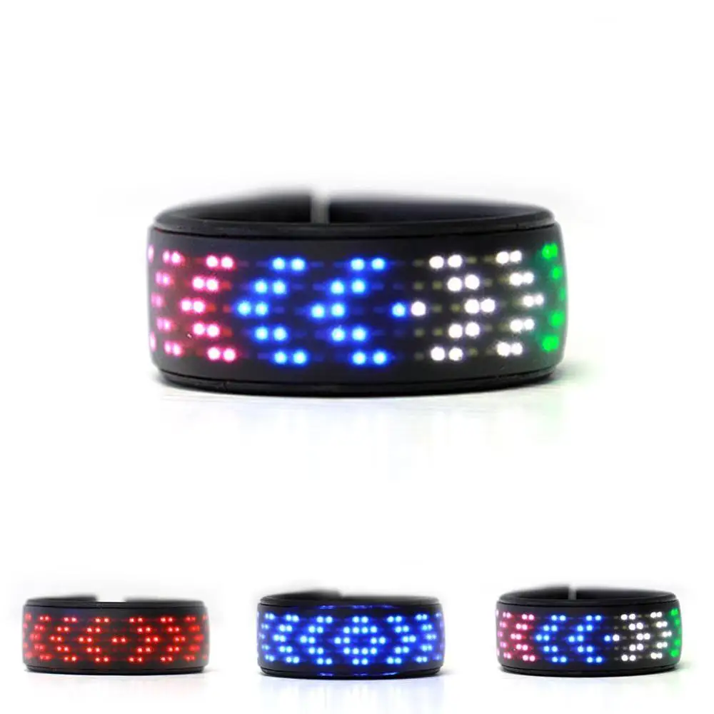 Волшебный светодиодный экран зажимы для обуви вечерние Dj led обувь зажим