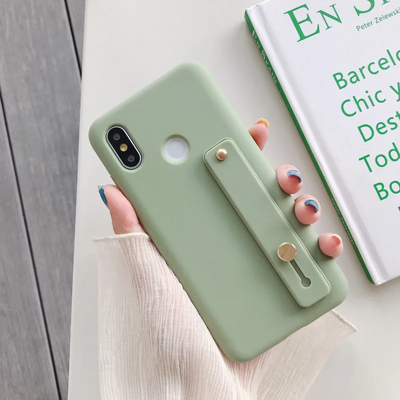 Для Redmi Note 5 6 7 K20 Pro 7A 5A 4A 4X5 6A GO защитный чехол-подставка с кольцом на запястье