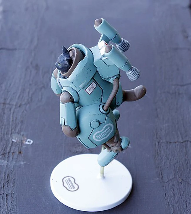 Новинка разборная модель 1/35 кошка с машинной броней и базовой полимерной