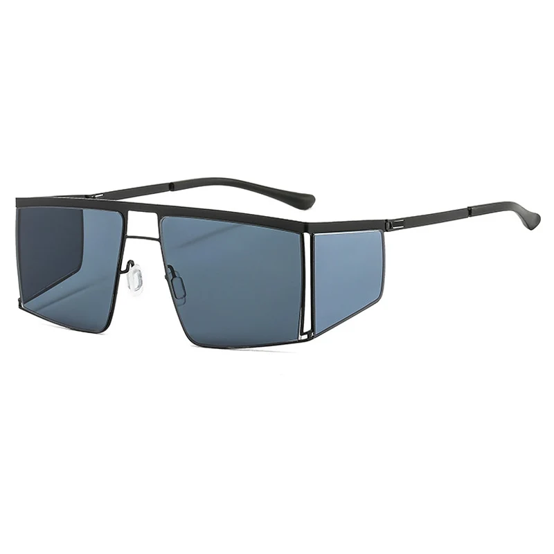 Очки солнцезащитные для мужчин и женщин UV 400 квадратные модные с защитой от