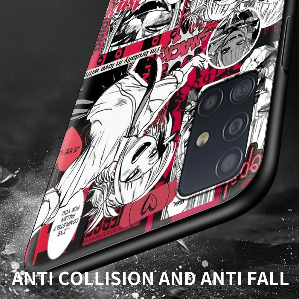 Himiko Toga Boku силиконовый чехол для Samsung Galaxy A51 A71 A50 A21s A70 A10 A20e A30 A40 A31 A41 A11 A12 A02s задняя