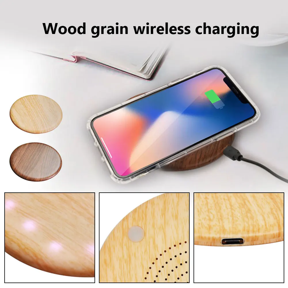 Для рабочего стола на плоской подошве беспроводное зарядное устройство для iPhone 11