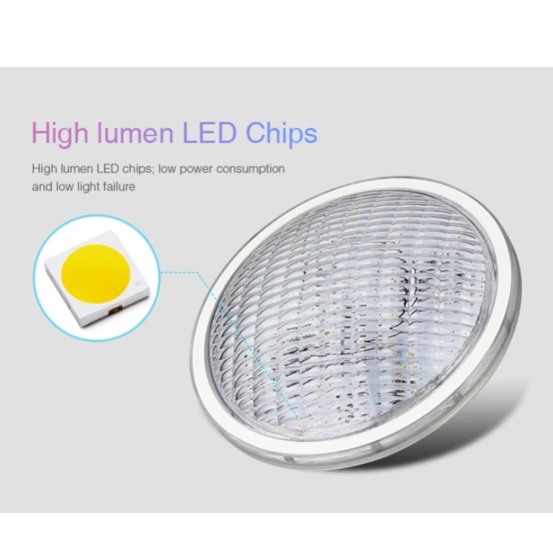Miboxer бассейн Light PW01 PW02 RGB + CCT PAR56 Светодиодный Бассейн FUT086 8 зосветильник 433 МГц