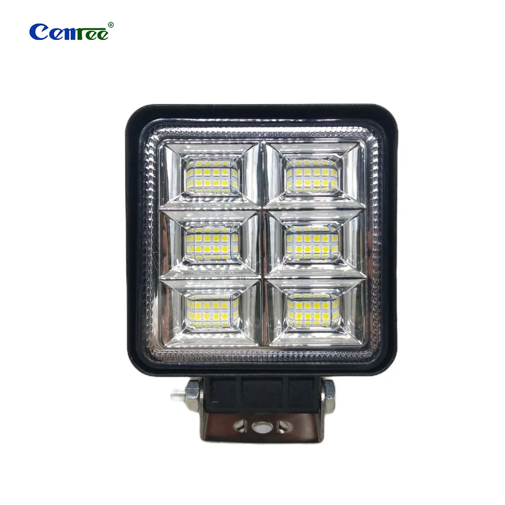 CENREE 144W 192W точечная Светодиодная рабочая лампа луча дорожный 4X4 для седельный тягач лодка 4WD внедорожник ATV 12V 24V Автомобильный светодиодный рабочий светильник противотуманные фары