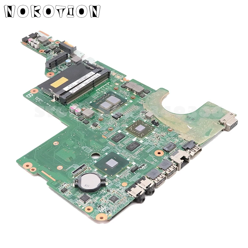 NOKOTION DAAX1JMB8C0 637584-001 аккумулятор большой емкости для hp павильон G62 CQ62 Материнская плата ноутбука i3-370M Процессор HM55 HD6370M 512MB DDR3