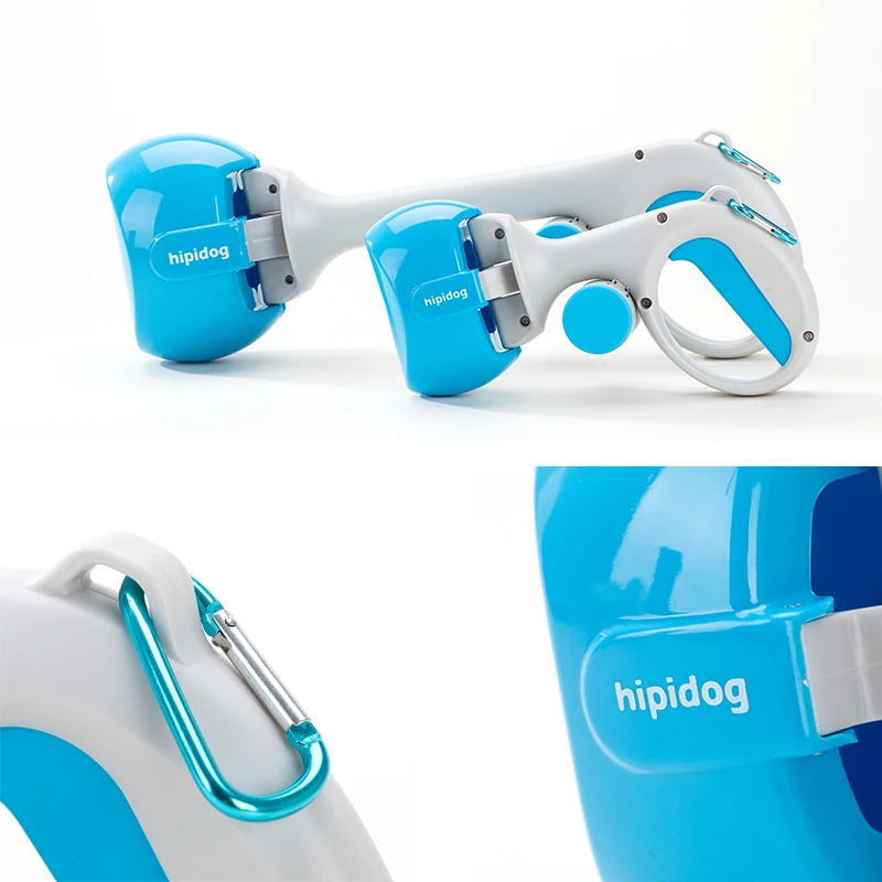 Портативный очиститель мусора с длинной ручкой для домашних питомцев HIPIDOG Pooper 1